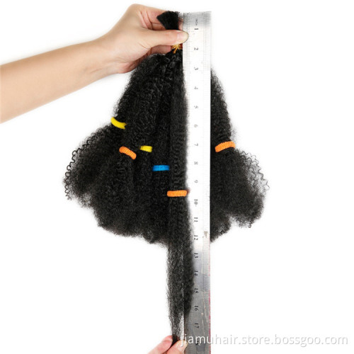 Afro Kinky Straight Crochet Braiding Hair 12" Marley Braid Hair In Synthetic Hair Extension